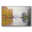 Automne sur la seine à Argenteuil, 1873, toile tendue avec châssis de qualité supérieure - prête à être accrochée * 870MONET