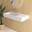 Lavabo de salle de bain mural 36 po