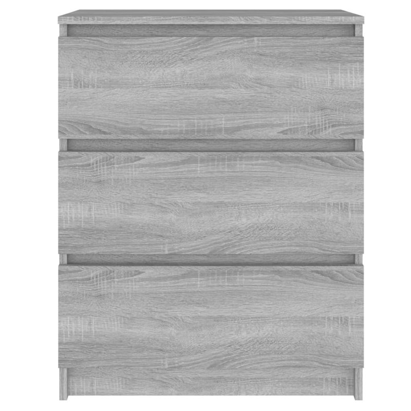 Chubbuck 3 - Drawer Rectangle Accent Chest, Grey Sonoma