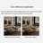 Luxury-Style Square Solid Wood Coffee Table-737048825