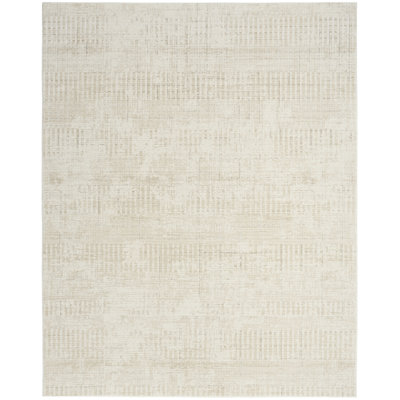 Tapis d'intérieur moderne ivoire DKNY Grand Street