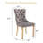 Dining Table Set, 45" Round Marble Dining Table with Velvet Dining Chairs, Circle Kitchen Table Set with Base, Dining Room Table and Chairs Set-944258881-944707444-944707446
