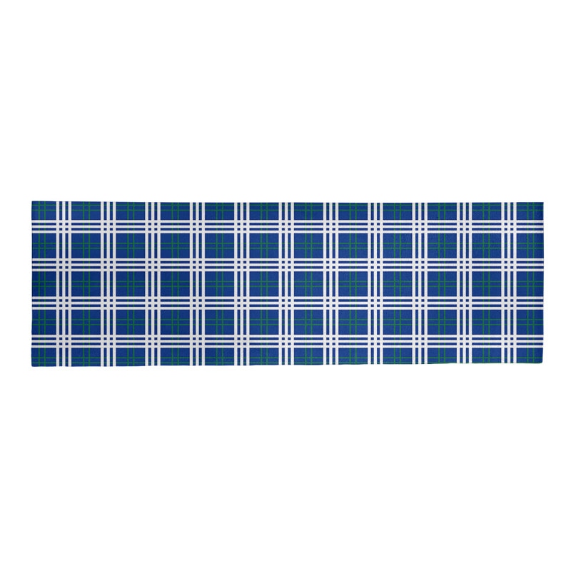 Plaid Indoor Rug, Runner 2'6" x 8'