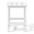 Lucus Weather Resistant Poly Adirondack Chair with Side Table-289715641