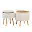 Ensemble de repose-pieds avec couvercle Tray-107272691