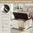 Jareal Coffee Table,Farmhouse Lift Top Coffee Table,Square Coffee Table with Storage for Living Room-407350936-404751726-456811781
