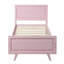 Sommier en bois avec sommier et base de lit-1863258807