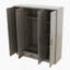 Armoire 4 portes avec 1 tiroir Jakayla-122531430