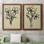 Encre florale I, toile encadrée de qualité supérieure - prête à être suspendue-1321852998-1321852999