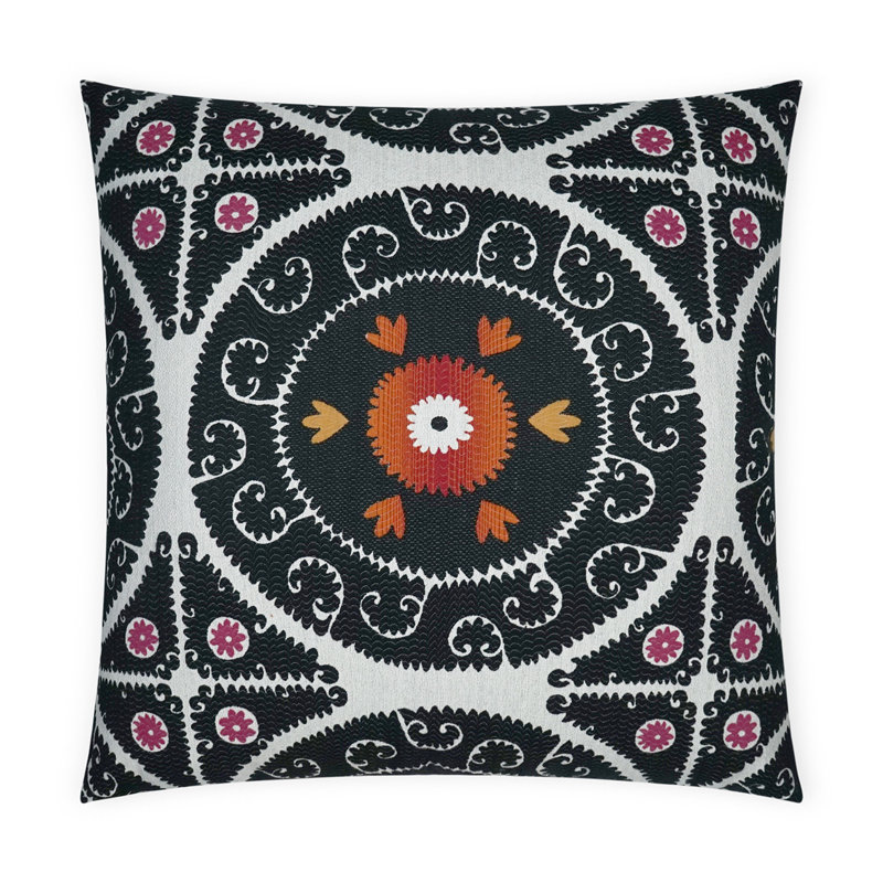 Coussin décoratif Suzandozi, Tuxedo, H 24 po x l 24 po