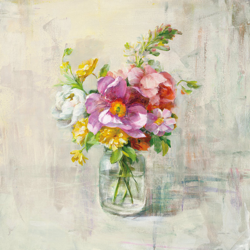 Summer Treasures II by Danhui Nai - Wrapped Canvas Painting, 122cm H x 122cm W x 3.8cm D