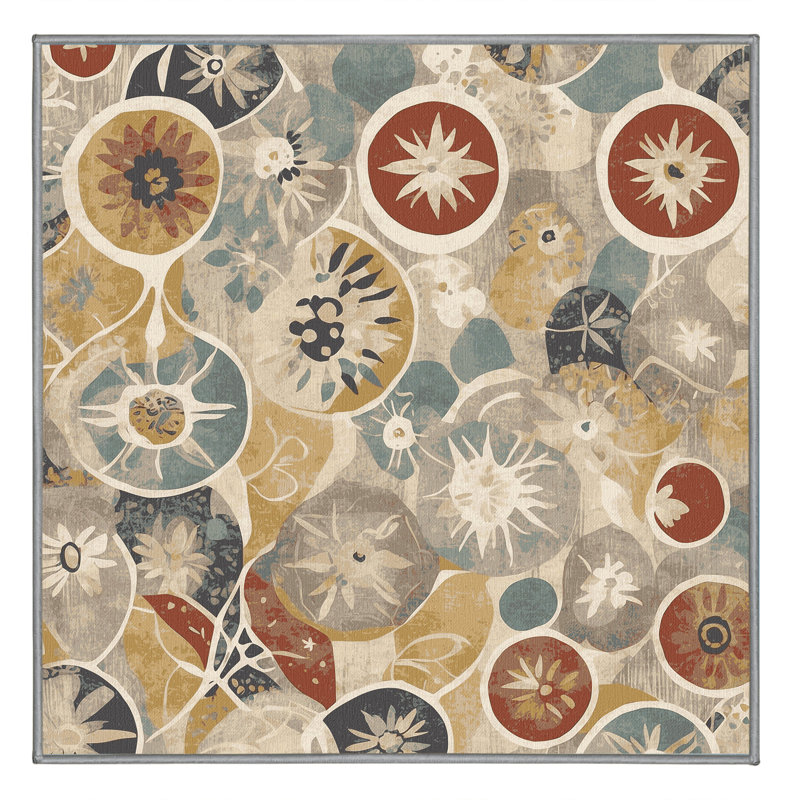 Snazzy Vibe Rug, Square 8'