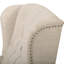 Fauteuil inclinable capitonné en tissu-1736306029