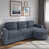 Blue Chenille