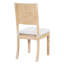 Ensemble de table de salle à manger 6 pièces en bois avec tablette de rangement et pieds courbés, ensemble de table de cuisine avec banc et 4 chaises de salle à manger à coussins amovibles, style moderne, coussin-455907917-455907919
