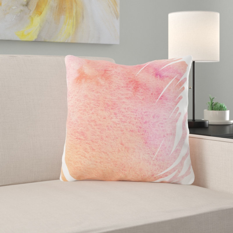 Housse et insert de coussin carré Latricia, Intérieur, Microsuède