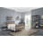 Culberson Modern Industrial Nightstand | 1-Drawer Storage + Open Compartment for Contemporary Bedrooms-652462249