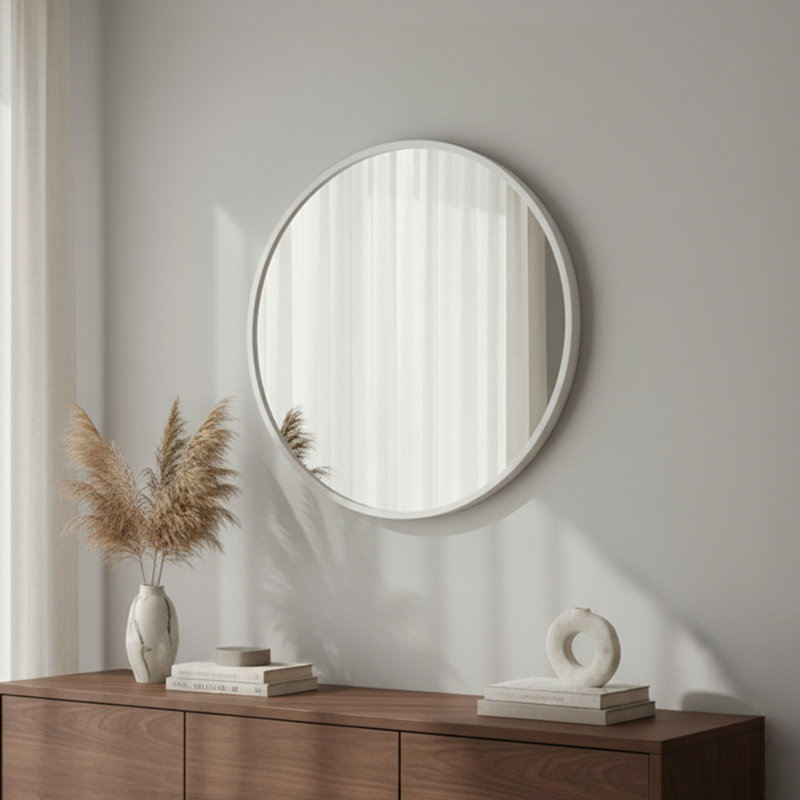 Metal Round Mirror