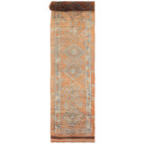 Vintage Turkish Village Rugs One-of-a-Kind Runner 2'4" X 12'8" Area Rug