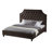 Vegan Leather Platform Bed-787054202-787054197
