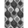Premium Machine Washable Lisse Black Rug