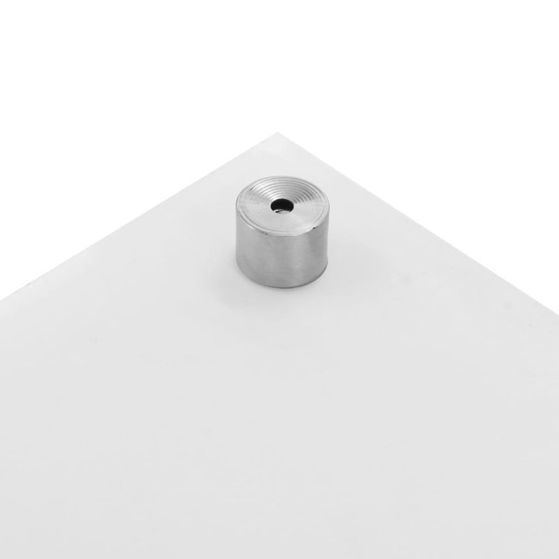 Hudak Glass Field Tile, 40cm x 80cm, White