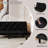 66" 2 - Seat Black Velvet Bed, Adjustable For Different Needs, Frame, Comfortable Supportive Cushions Bed Transforming Gracefully, 3 Position , Strong Wood Comfort Seating-1636088295