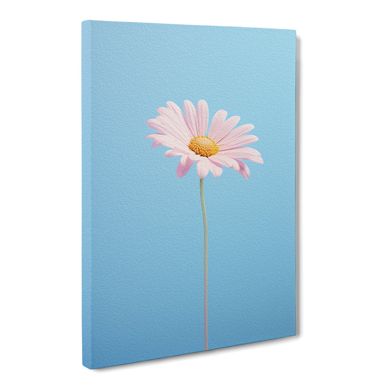 Daisy Minimalism No.2 - Wrapped Canvas, 60cm H x 40cm W x 3cm D