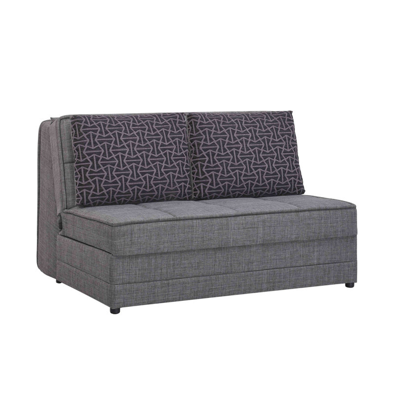 Causeuse convertible avec rangement Primenest, Gris
