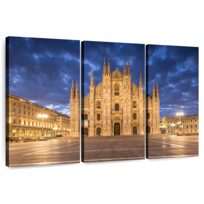 Milan Cathedral At Night