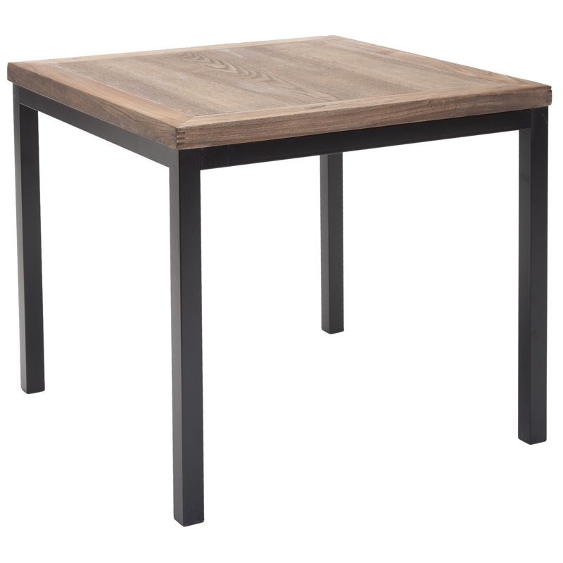Table de bout en bois massif Dennis, Chêne