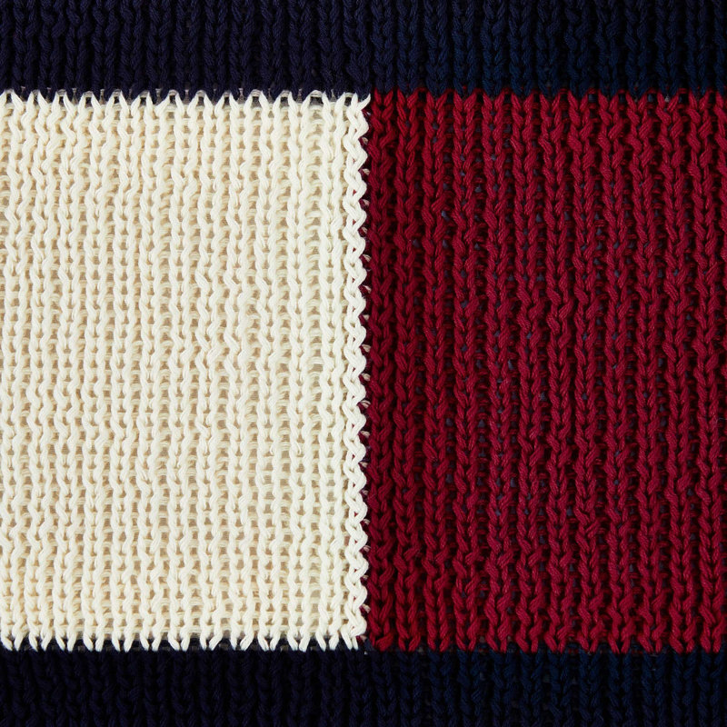 Coussin décoratif bleu Tommy Hilfiger
