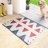 Jebreel Geometric Door Mat Muddy Dirt Resist Welcome Mat for Front Door, Indoor, Outdoor, Entryway Non-Slip Rubber Backing Rug Doormat-182479084
