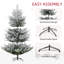 Arbre de Noël artificiel HOMcom 6 pieds-1913165351