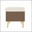 Banc de rangement avec repose-pieds Modern Modern-129931464
