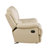Modern Sofa Global United Leather-Air Recliining Loveseat