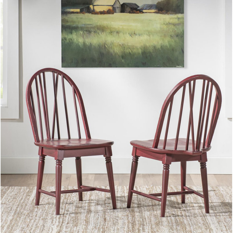 Chaise d'appoint Country Market, Rouge