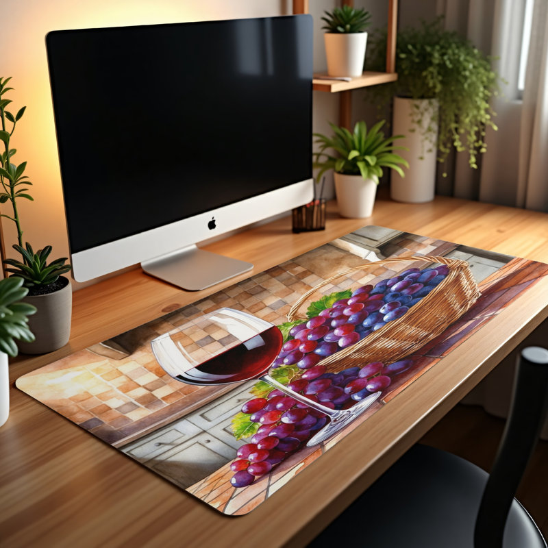 Polyester Desk Pad, 31.5x15.5