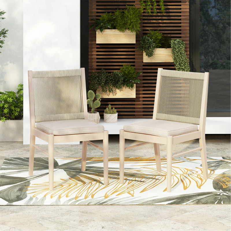 Chaise de patio, Beige