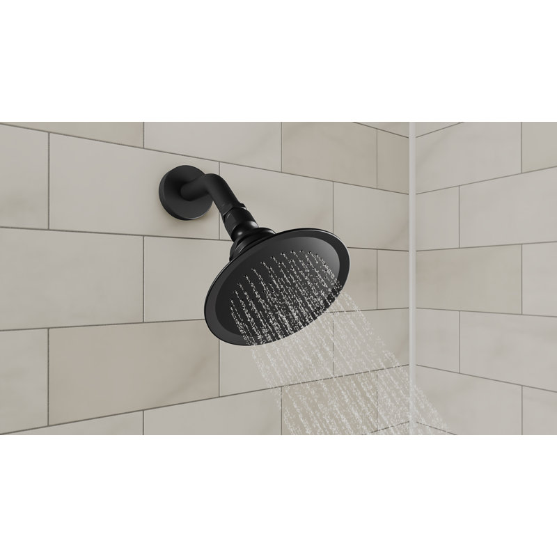 Pomme de douche Formosa, noir mat, Noir mat