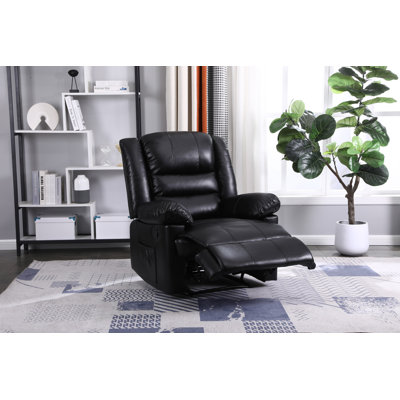 Celado 88.5cm Wide Faux Leather Standard Recliner