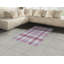 Tapis décoratif à haute densité en fibres de polyester à carreaux-42030729