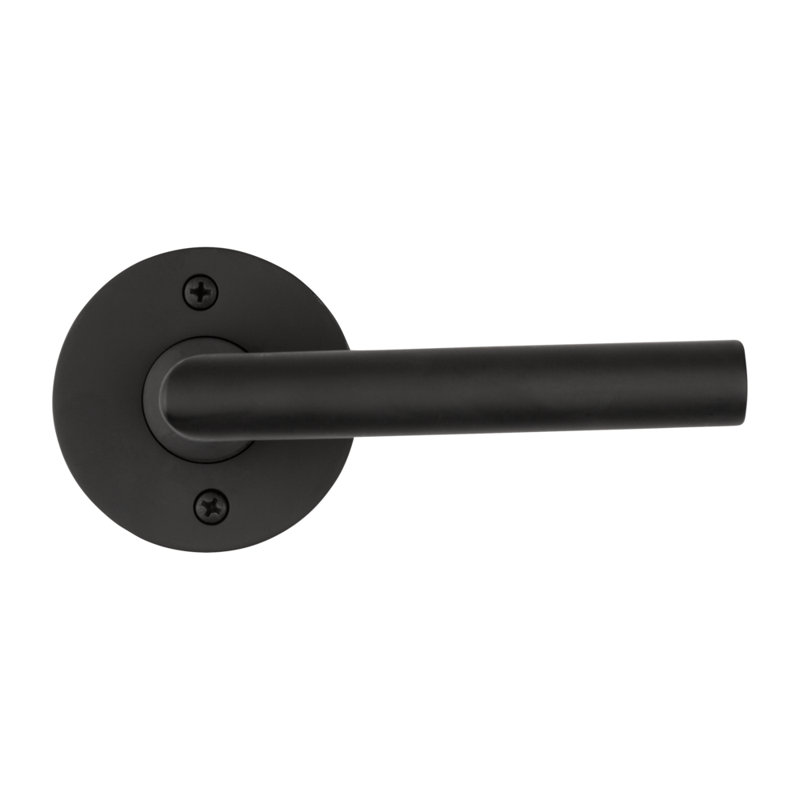 Satin Black Passage Door Lever