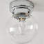 Britnie Glass Flush Mount