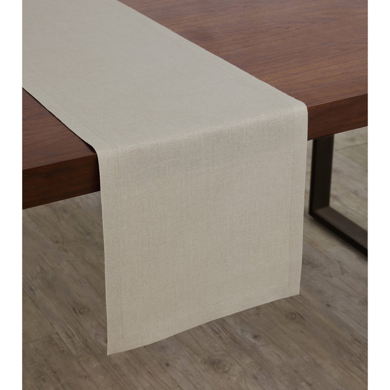 Diana - 100% Pure Linen Table Runner, Natural, 36" x 14"