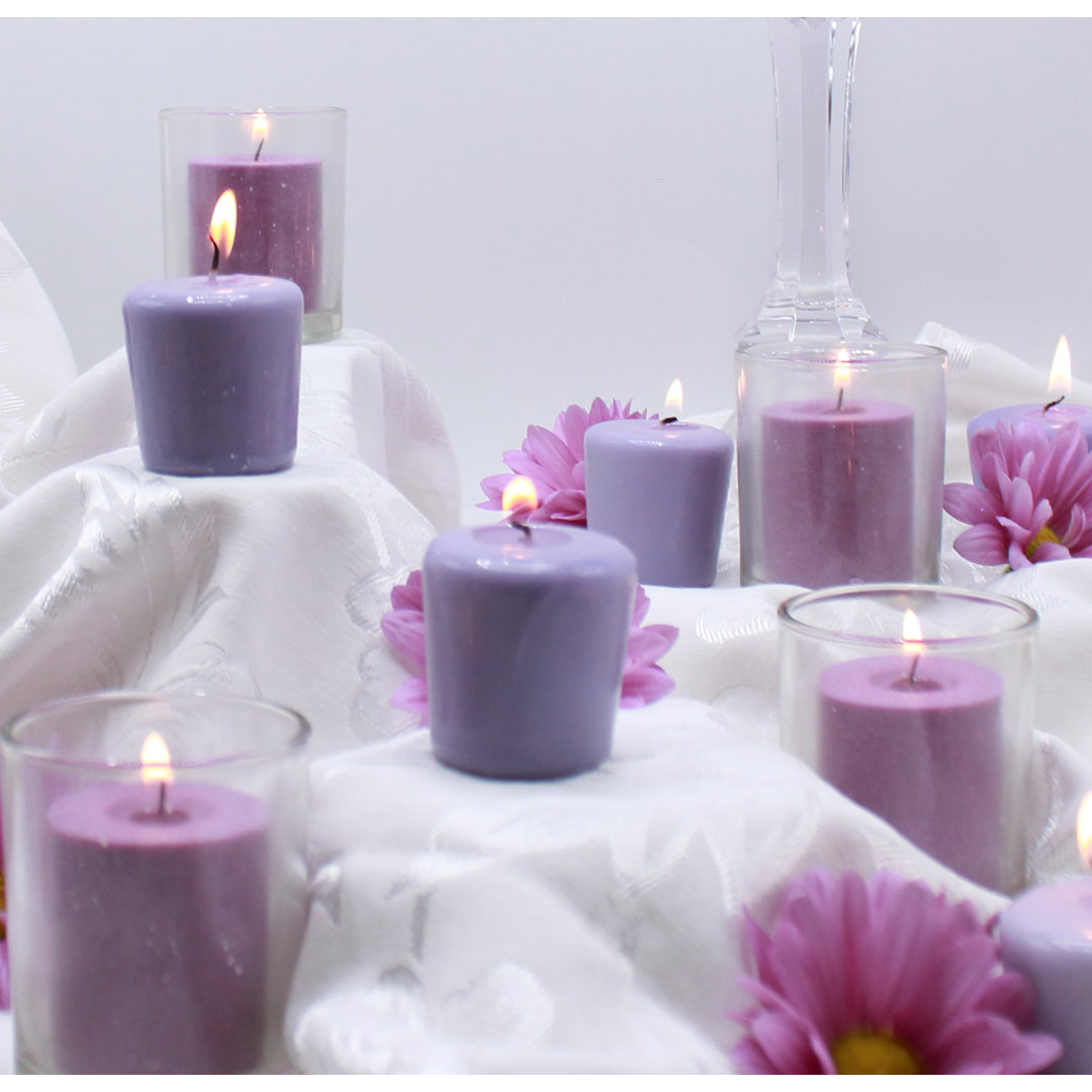 Elyon 24-Piece Colored Unscented Votive Candles (Set of 24) Elyon Tableware 