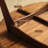 Solid wood luxury dining table-111166942