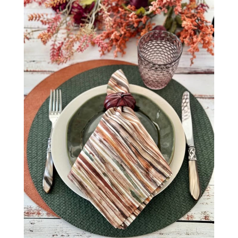 Vinyl Round Placemats