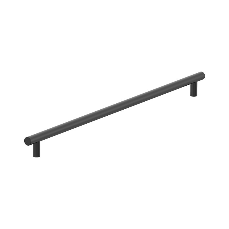 Poignées de barre centre à centre, 24", Nickel satiné, 1