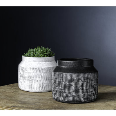Linen Weave Planter